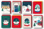 Gold Foiled Christmas Card Singles and Packs